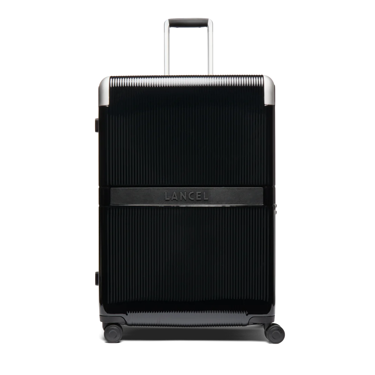 4-WHEEL EXPANDABLE LARGE ZIP SUITCASE
