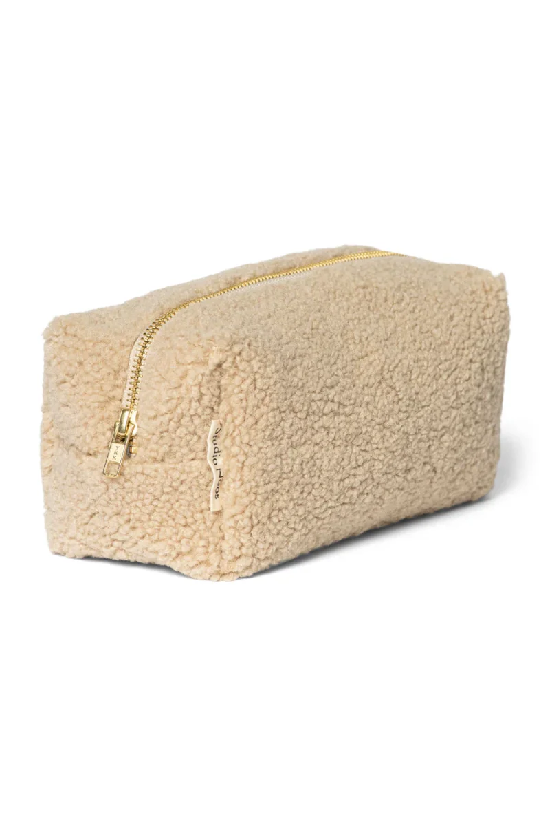 Pouch - Teddy wollweiß (ecru)