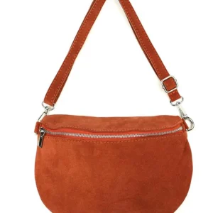 Bauchtasche WildLeder GR.L / silber – VERSCH. FARBEN
