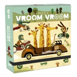 Pocket-Puzzle "VROOM VROOM" (ab 4 Jahren)